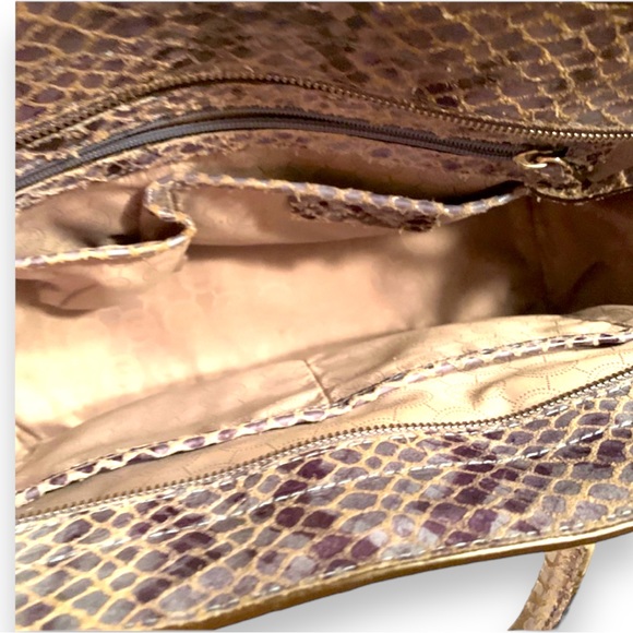 Michael Kors Selma Limited Edition Leather Python Crossbody - Picture 11 of 14